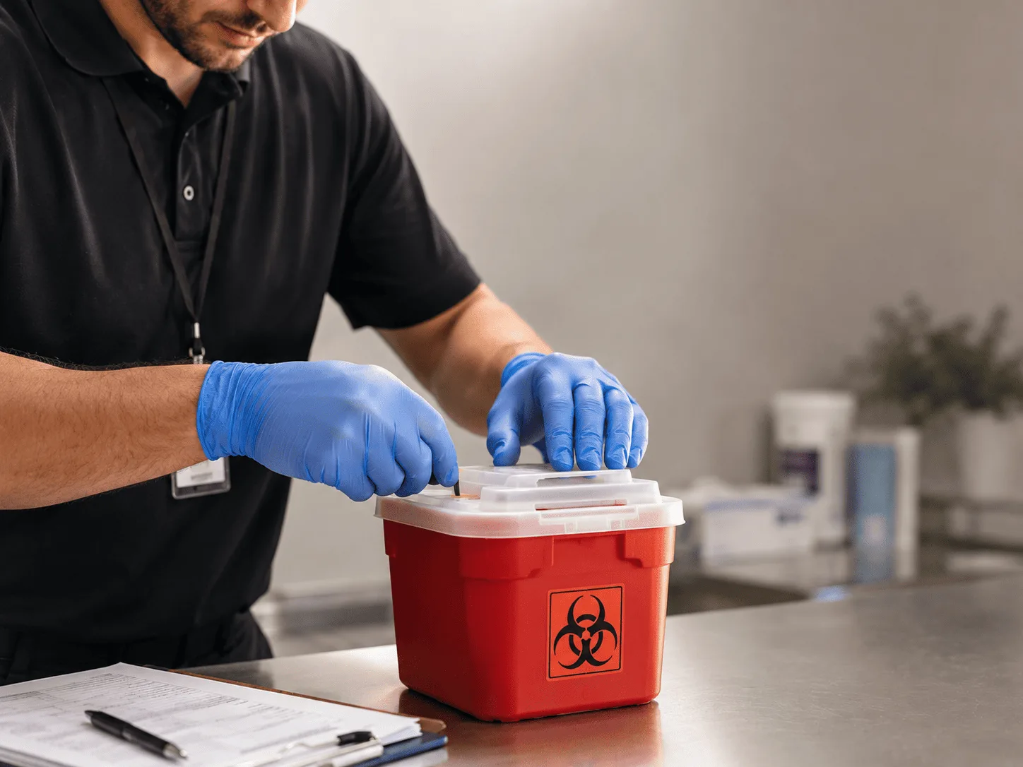 Why choose Sharps Waste Disposal in Champion, NE